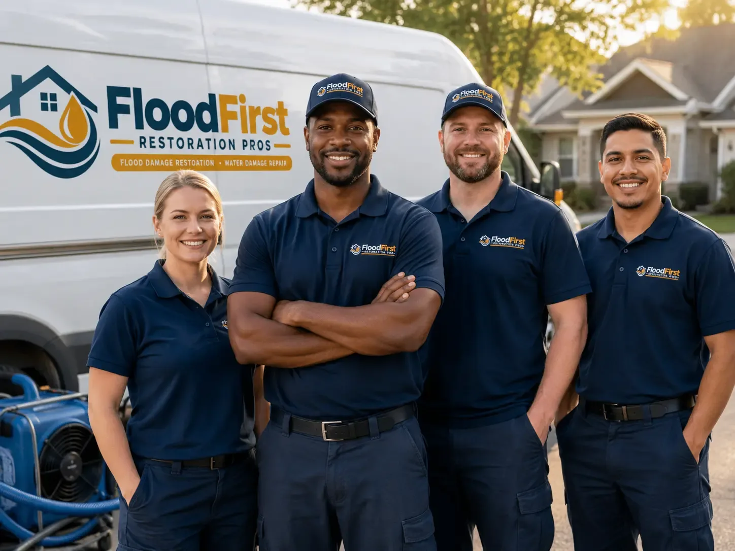 Flood Damage Restoration company in Cloverdale, OH
