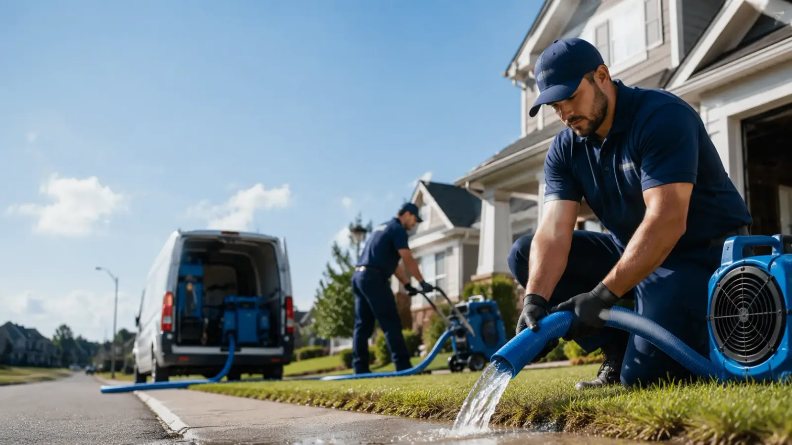 Flood Damage Restoration in Cloverdale, OH
